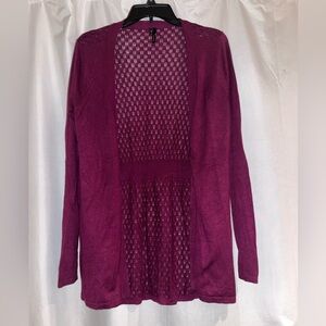 Maroon cardigan size medium